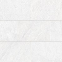 Crystal White 24X24 Sandblasted Marble Paver