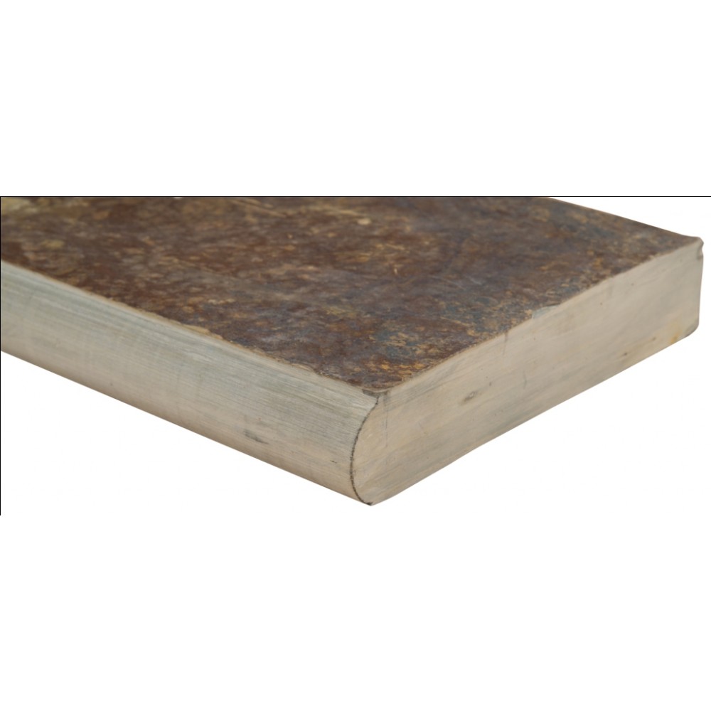 California Gold 16X24 Natural Cleft One Long Side Bullnose Pool Coping