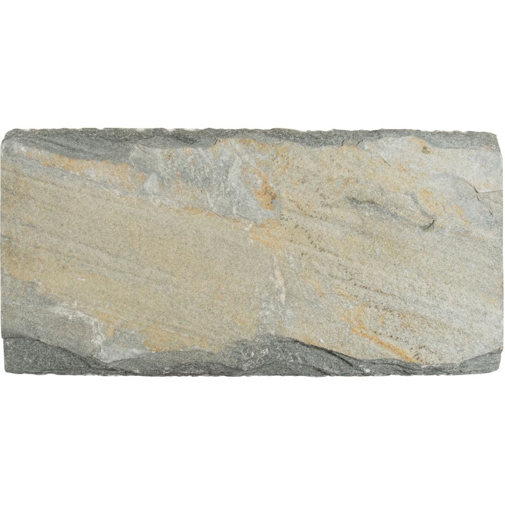 Golden White 12x24 Natural Cleft Wall Caps