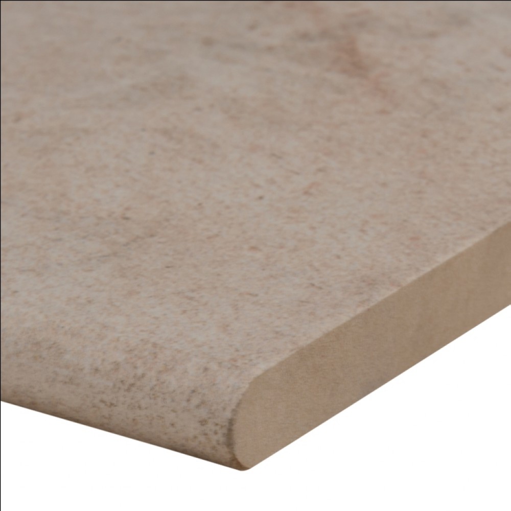 Petra Beige 13X24 One Long Side Bullnose Pool Coping