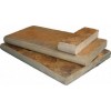 California Gold 12X24 Natural Cleft One Long Side Bullnose Pool Coping