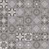 Anya Charcoal 2x2 Glossy Ceramic Mosaic