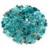 Aqua Blue 0.64 CM 20 LBS Crystal Reflective Fireglass