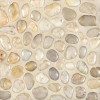 White Pebbles Marble Tile