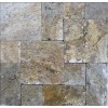 Tuscany Scabas French Pattern 16 Sft x 10 Kits Honed Unfilled Tumbled Paver