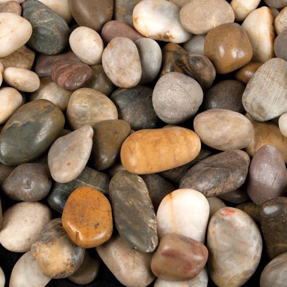 Mixed Polished 2-3 CM Beach Pebbles 