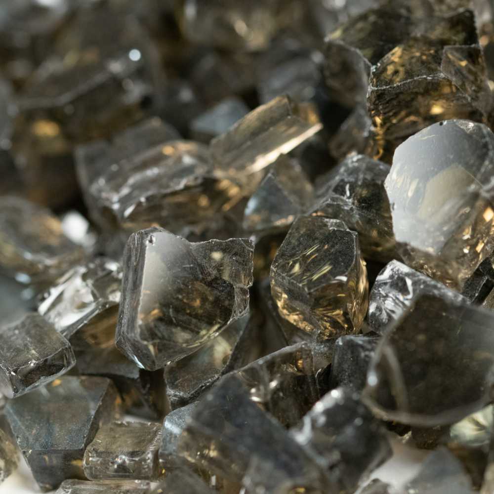 Titan Brown 1.27 CM 20 LBS Crystal Reflective Fireglass