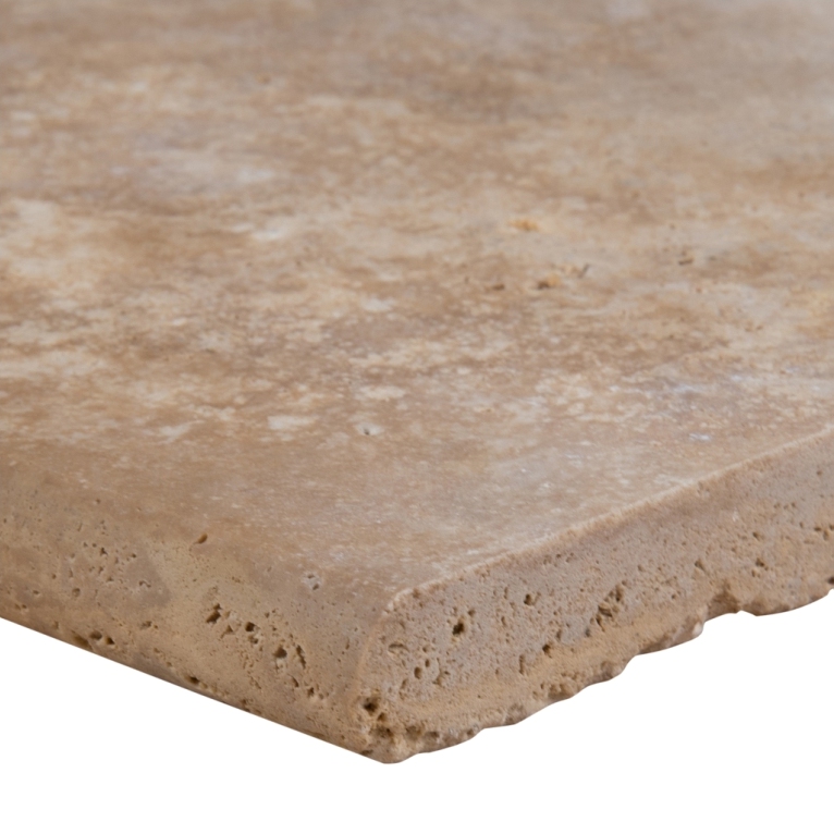Tuscany Beige 12X24X1.2 Honed Unfilled One Long Side Bullnose Pool Coping